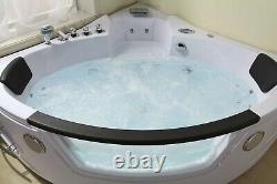 Whirlpool 152x152cm Modell Honolulu Eckbadewanne Badewanne Spa Heizung Indoor