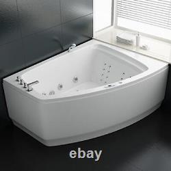 Whirlpool 180x140CM Cleaning Program & Luce-Terapia, 12 Hydrojets