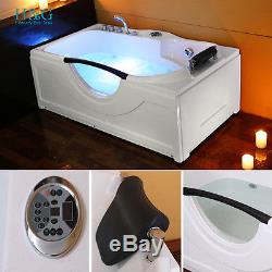 Whirlpool 2 person Double Shower Spa Jacuzzi Massage Corner Bathtub MODEL 6144M