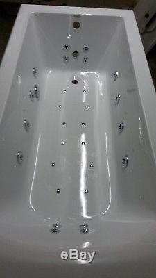 Whirlpool 28 Jet Hydro-Combo system 1700 x 800 Bath with Colour Changing Light