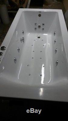 Whirlpool 28 Jet Hydro-Combo system 1800 x 800 Bath with Colour Changing Light