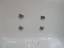 Whirlpool 28 Jet Hydro system CUBE 1700 x 700 Bath & Colour Changing Light