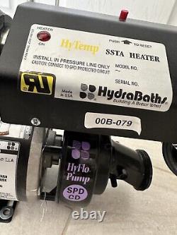 Whirlpool AquaGlass HydraBaths Pump HP6075-2AGW with AOSmith 1HP Motor