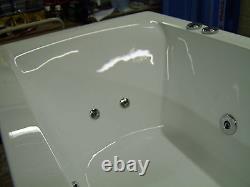 Whirlpool Bath CUBE 10 Jet Single end 1700 x 700