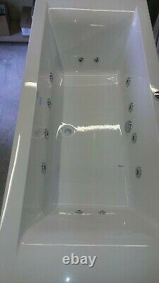 Whirlpool Bath CUBE design Double End 1800mm x 800mm 12 Jets