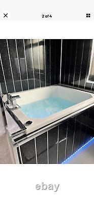 Whirlpool Bath Japanese Deep Soak Fibreglass/Supercast 1100 X 1000 X 600