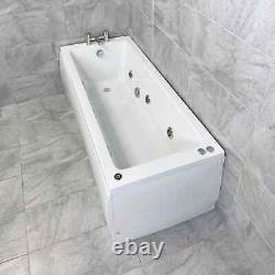 Whirlpool Bath Suite Inc FREE White Light Siera Bath Inc Taps, Toilet + Basin