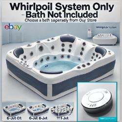 Whirlpool Bath System Upgrade Fitted To Your Bath 6 8 or 11 Jets LED Option