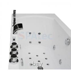 Whirlpool BathTub Spatec Nova 160 Acrylic Spa Bath 28 Hydromassage Jets & Lights