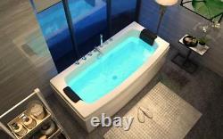 Whirlpool Bathtub 170x80 CM With Fittings 12 Massage Nozzles Detached Cheap