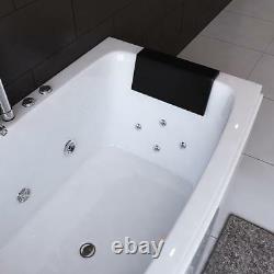 Whirlpool Bathtub 170x80 CM With Fittings 12 Massage Nozzles Detached Cheap