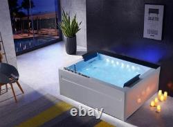 Whirlpool Bathtub 2 Person Tub Led Lighting Hydrotherapy