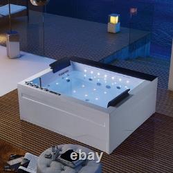 Whirlpool Bathtub 2 Person Tub Led Lighting Hydrotherapy