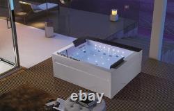 Whirlpool Bathtub 2 Person Tub Led Lighting Hydrotherapy