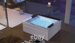Whirlpool Bathtub 2 Person Tub Led Lighting Hydrotherapy