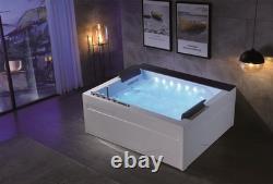 Whirlpool Bathtub 2 Person Tub Led Lighting Hydrotherapy