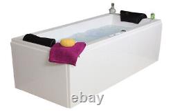 Whirlpool Bathtub With 22/24 Massage Nozzles + Heater Ozone Corner Right Left