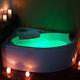 Whirlpool Corner Bath SPA Jacuzzis Massage One Person Left Hand Bathtub 1500mm