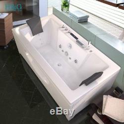 Whirlpool Corner Bath Shower Spa Jacuzzis Straight 2person Bathtub Stander 1700