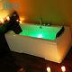 Whirlpool Jacuzzi Corner Bath Shower Spa Massage 2 person Double Bathtub 5170M