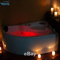 Whirlpool Right Hand Spa Jacuzzis Massage One Person Corner Bathtub 1510R 1500mm