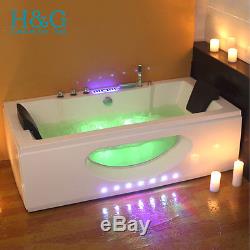Whirlpool Shower 2 person Spa Jacuzzi Massage Straight Doubl Bathtub NOBL6