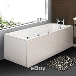 Whirlpool Shower Bath 11 Massage Jet White Acrylic Corner Bathtub 1700 x 700 mm