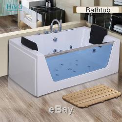 Whirlpool Shower Spa Jacuzzi Massage Corner 2 person Double Bathtub MODEL 6180M