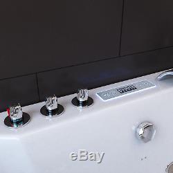 Whirlpool Spa Double End Rectangle Shower Jacuzzis System Massag Bathtub HAWAII