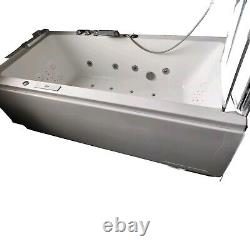 Whirlpool Unity Premium Bathtub 190cm 190/90/62 Spa Set Heater Jets Lights