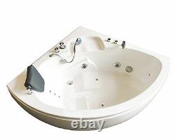 Whirlpool bath tub 135 x 135 cm corner bath, Spa HOT BATH TUB Taps Dubai