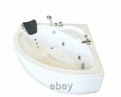 Whirlpool bath tub 135 x 135 cm corner bath, Spa HOT BATH TUB Taps Dubai