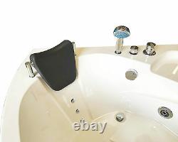 Whirlpool bath tub 135 x 135 cm corner bath, Spa HOT BATH TUB Taps Dubai