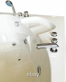 Whirlpool corner bath 135 x 135 cm, HOT BATH TUB Taps spa Model Dubai