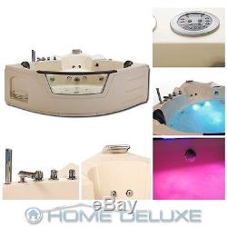 Whirlpool corner bath Hot tub bath Pool Spa Heating Thermostat Acrylic