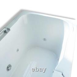 Whirlpool tub with left door 153 x 76 cm Dolly