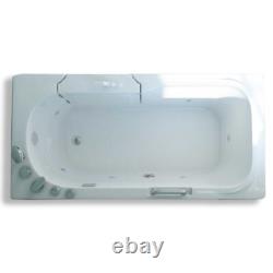 Whirlpool tub with right door 153 x 76 cm Penny