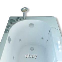 Whirlpool tub with right door 153 x 76 cm Penny