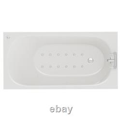 Wholesale Domestic Compact 1400mm x 700mm 12 Jet Chrome Easifit Single Ended Spa