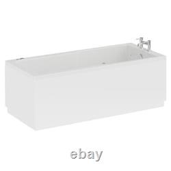 Wholesale Domestic Square 1700mm x 750mm 12 Jet Chrome V-Tec Single Ended Whirlp