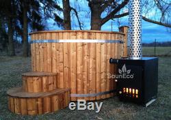 Wood Fired Whirlpool Wood Burning Garden Spa Log Fired Hot Tub Wooden Jacuzzi